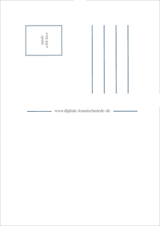 Postkarte "Turnen mit der Walnuss"